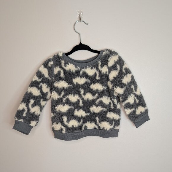 ๐ 2 for 15 ๐ Cat & Jack Fuzzy Neutral Dinosaur Set - Picture 2 of 6